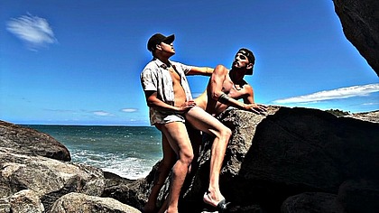 TURISTA FOI PARA ABRICO BRINCAR COM O CUZINHO DO CARIOCA NOVINHO