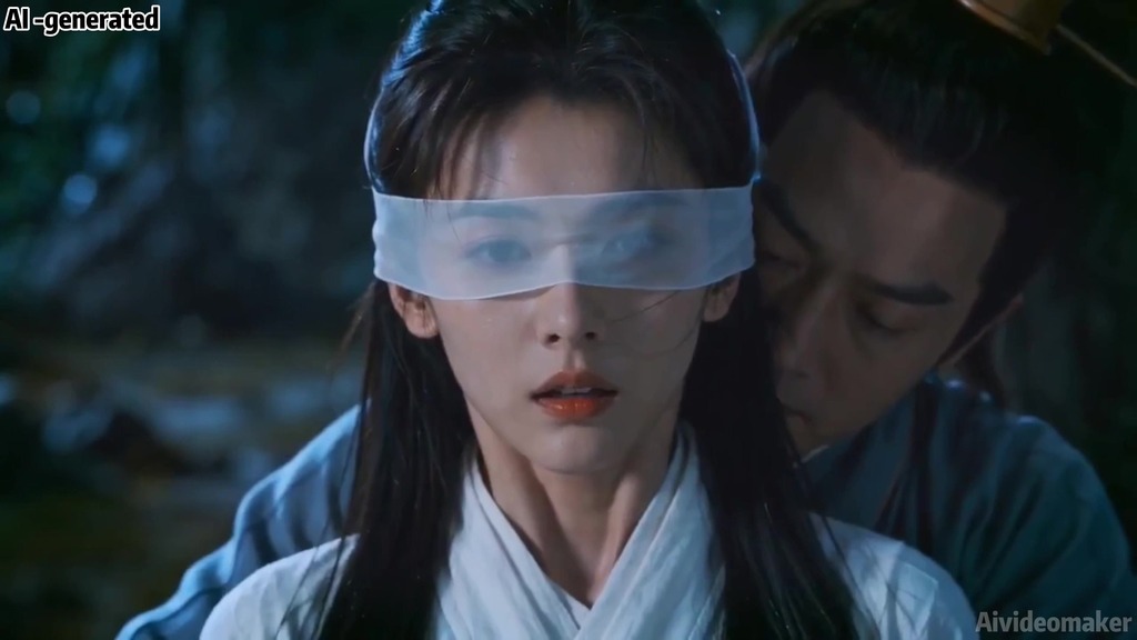 【ai生成(ai-generated)】月光树下,尹志平占有了小龙女(under the moonlight tree, yin zhiping took little dragon maiden s body.)