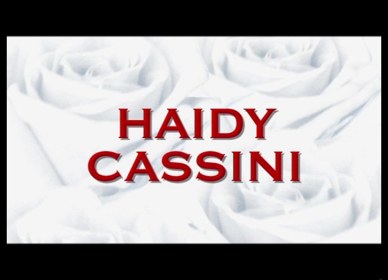 Luxury Video Presents: Haidy Cassini- (Full Original Movie in HD Version)