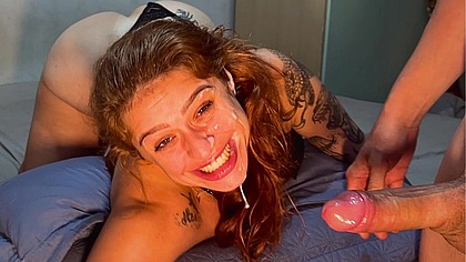 COMPLETO - Neitan Fode o Cu da Ruiva Camila Vegas e Goza no Rosto Dela