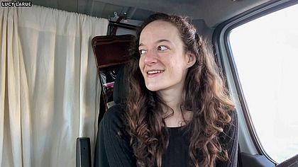 Creeping at The Talent Testing Center in My Porn Van