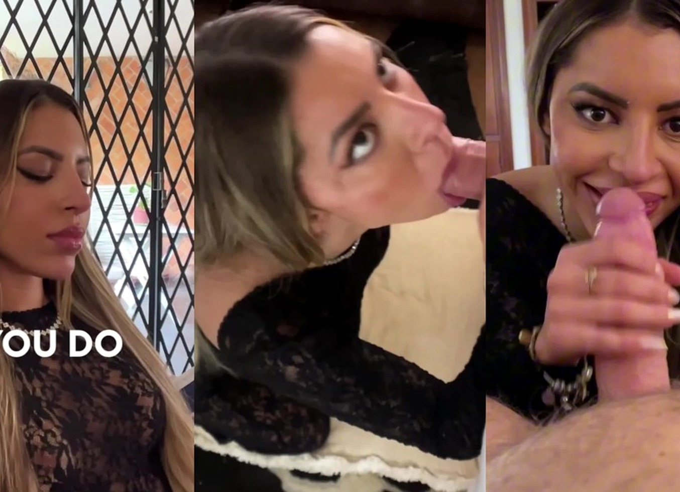 Petite Blonde Latina Natural Tits Shake In POV - Sloppy Blowjob, Rimming, And Cum In Her Mouth!