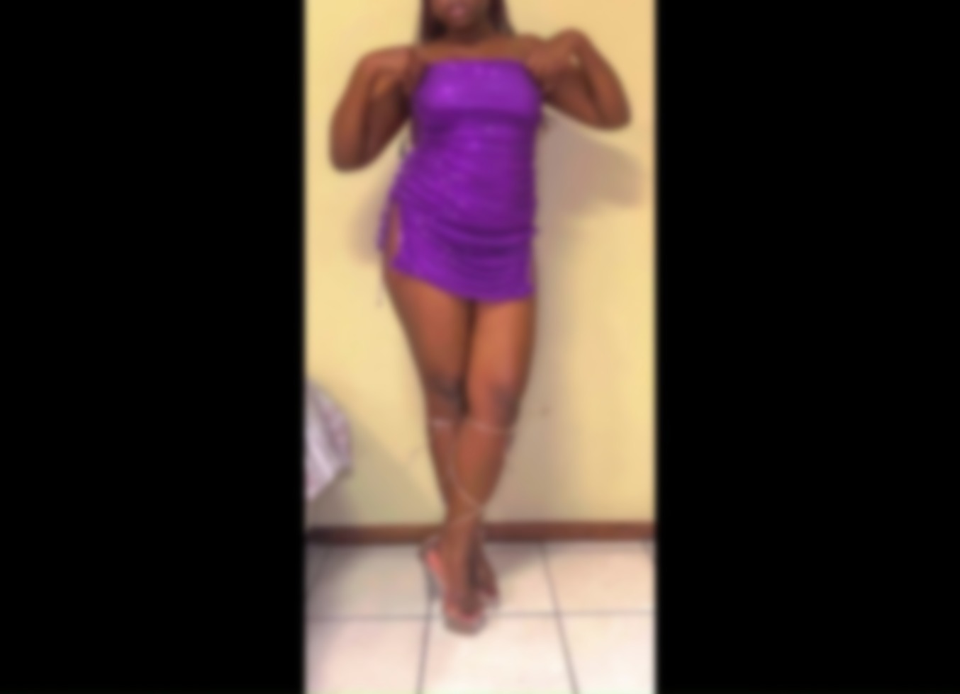 Intimate Behind The Scenes Cell Phone Footage: Feat. "Zemira Slim Thick" Before & After The Thickness, The Tall & Sturdy "College Girl", & The Adorable Busty, Bimbo Lipped "Caramel Melony". Part 1