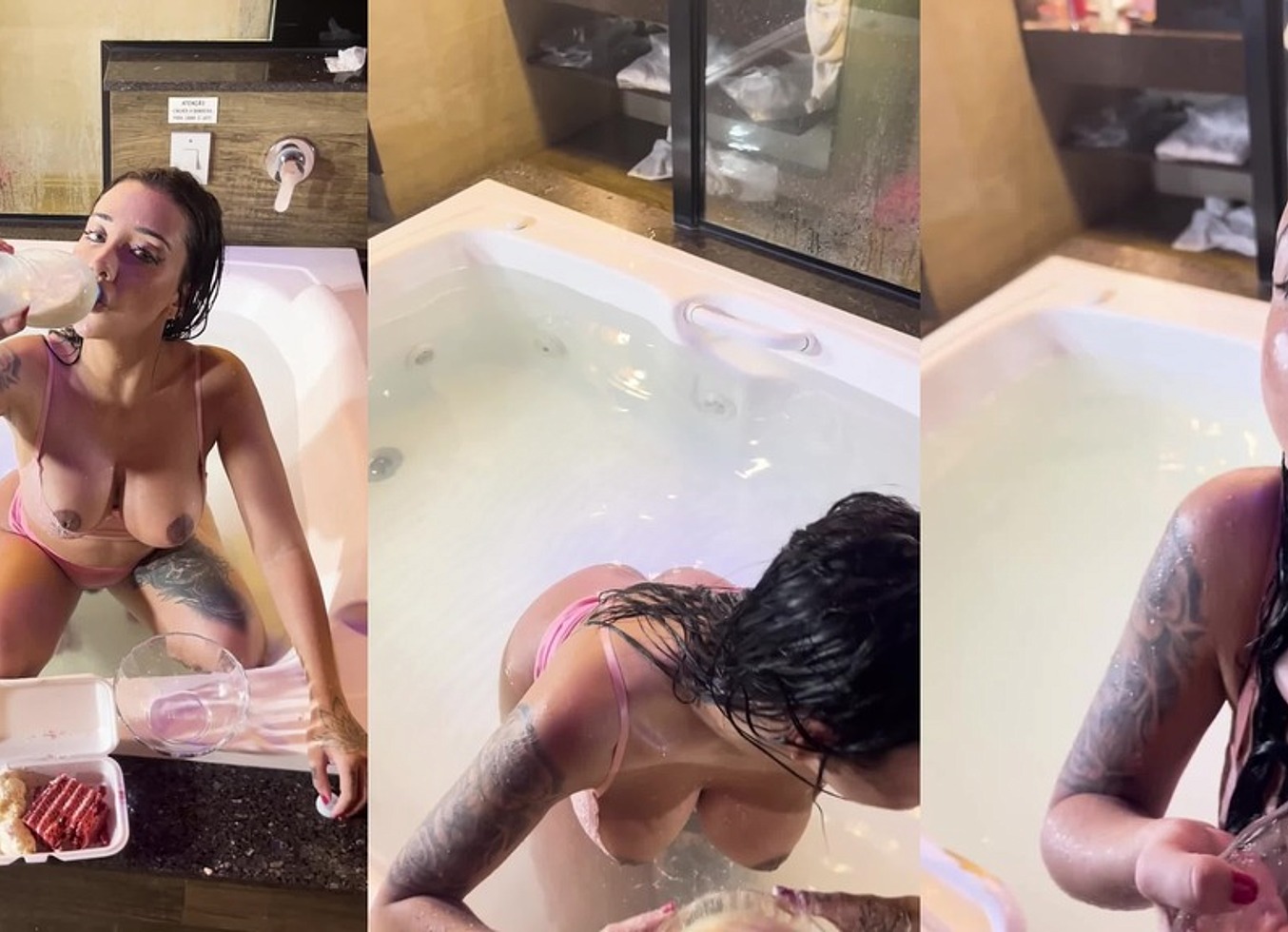 Amateur Sex Goes Extreme Vol 1 With Vitoria Beatriz. Backstage Goes Nasty With Manhandle, Pk On A Bowl, Eating The Pk And Piss Drinking