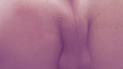 Pink Dildo all the way in my Ass, Fisting and Belly Bulge