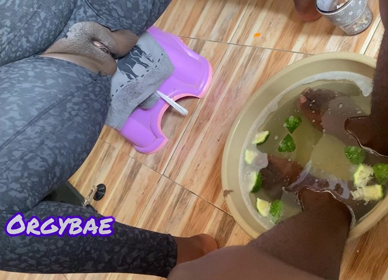 Slutty Wife With Her Foot Fetish Fantasies ( Pampering Pedicures)