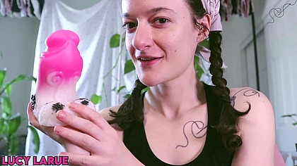 “Cowprint Mouthfuck in Braids”