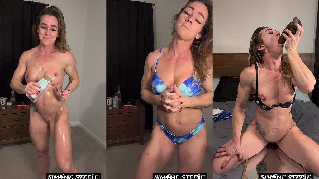 slutty bbc muscle bunny bikini show (Simone Steele) slutty bbc muscle bunny bikini show (Simone Steele)