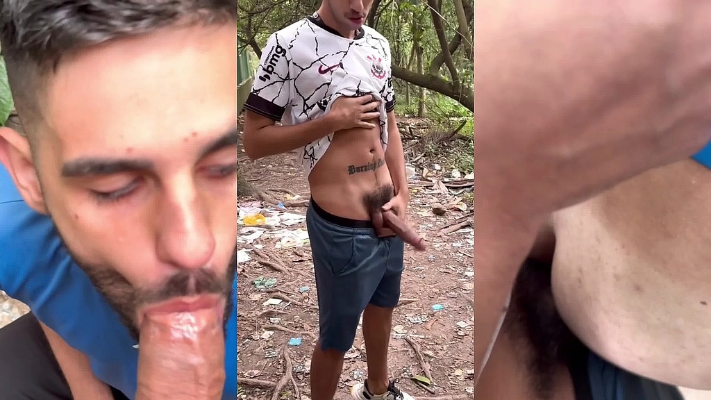 fui fazer trilha no parque e encontrei um pauzudo batendo uma. cai de boca e depois deixei ele leitar meu cuzinho. - parte ii (Gauchogarcia,Sharkboy) fui fazer trilha no parque e encontrei um pauzudo batendo uma. cai de boca e depois deixei ele leitar meu cuzinho. - parte ii (Gauchogarcia,Sharkboy)