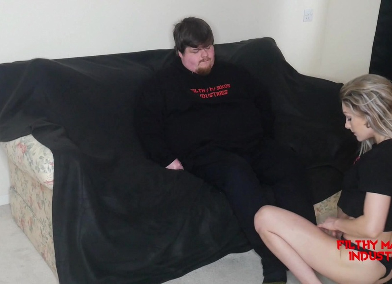 Filthy Markus Gets A Lapdance!