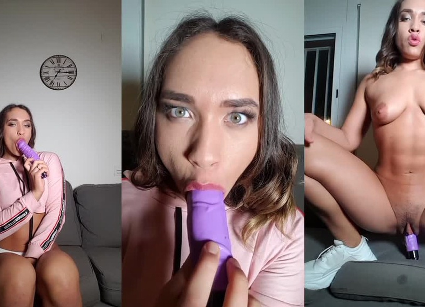 Twerk Riding Big Dildo, Briana Moon
