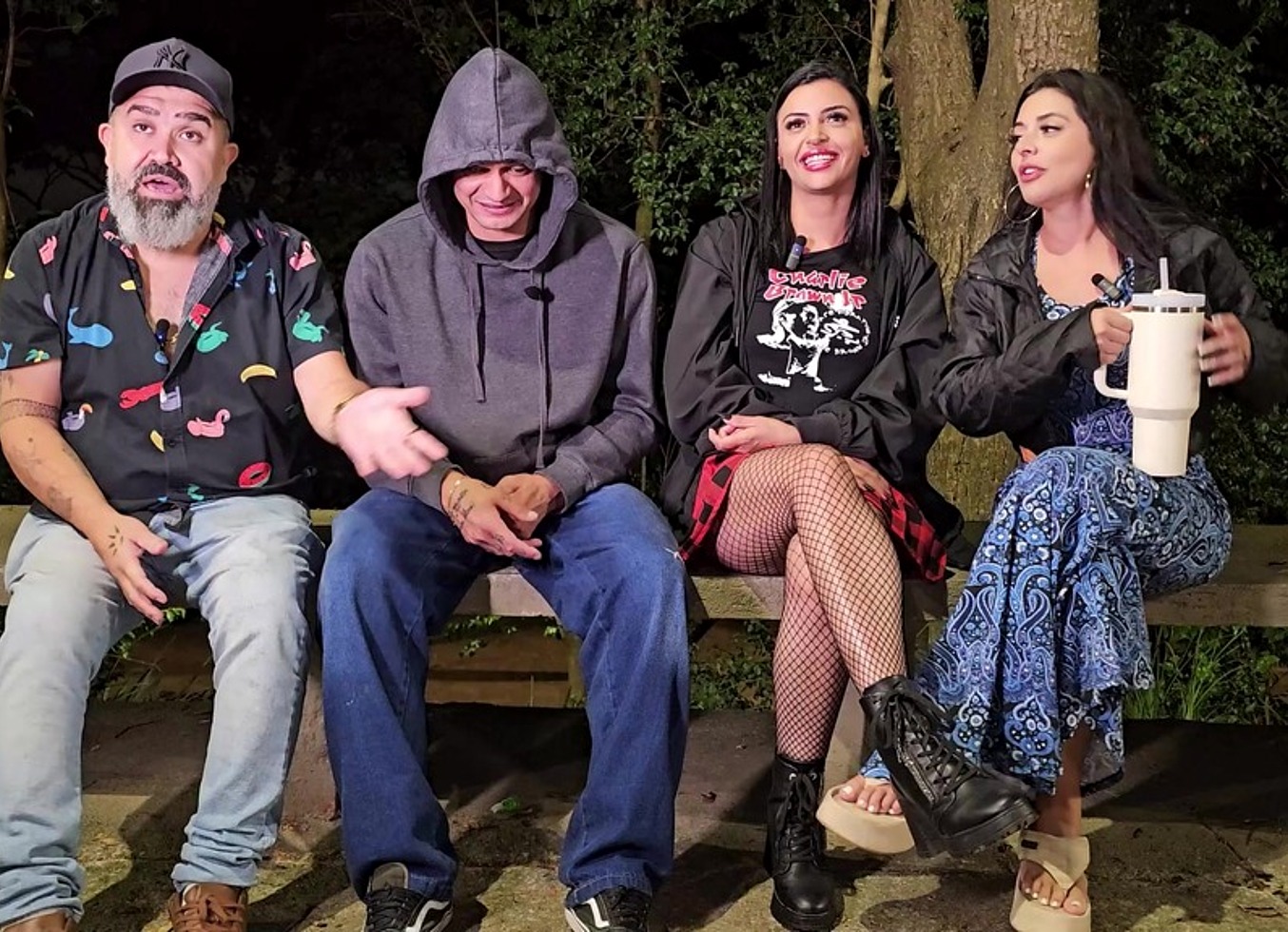 Topcast - Entrevista Gaby Hotwife, Com Monica Lima E Tigrao No Dogging Do Mirante Da Lapa