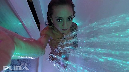 Steamy shower leads to a hotter solo