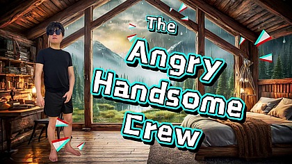 A scary encounter with a muscular handsome angry crew in the burger store