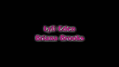 Lyli Eden and Briana Brooks Lesbian Ass Eating