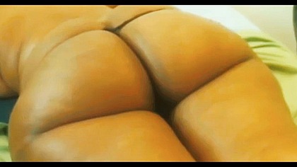 Fat ass milf shows off thick ass