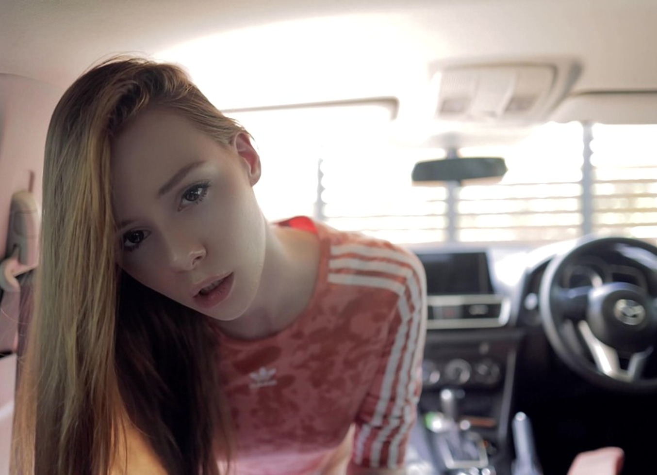 Slutty Teen Seduces Stranger For Sex In Car | Public (Full)