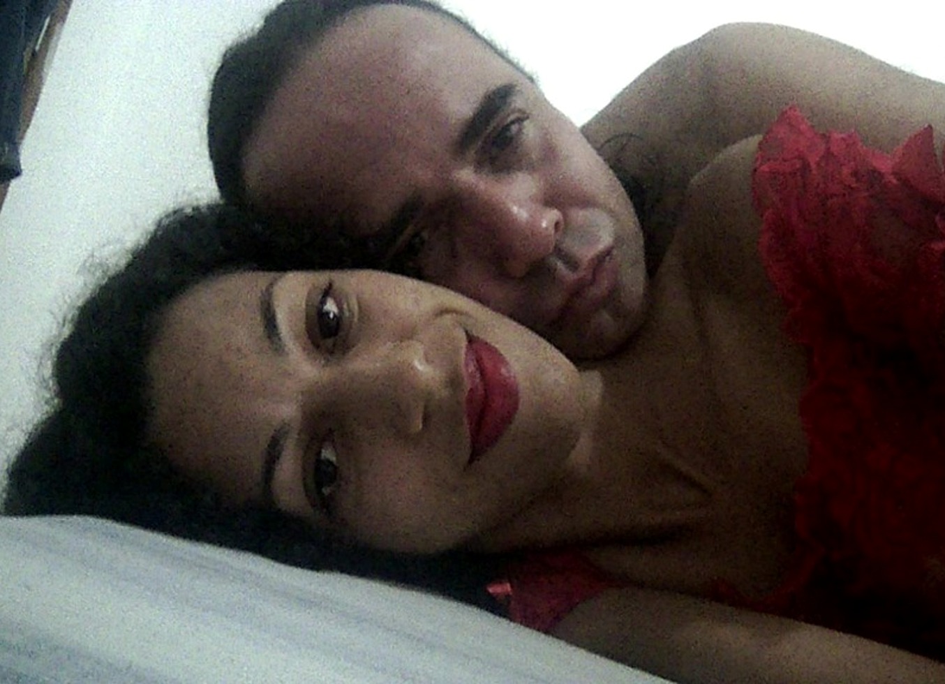 Red Looks Good On Jade's Dark Skin