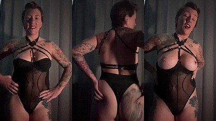 Big tit gf Lola Maverick small penis humiliation