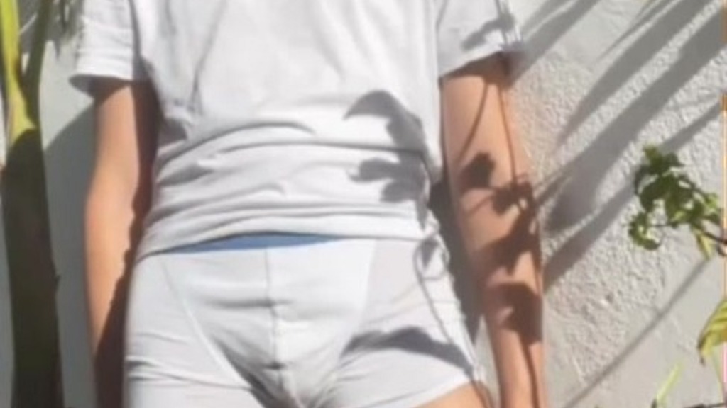 truth or dare : twink self-pissing - peeing in white undies (Shyflatmate) truth or dare : twink self-pissing - peeing in white undies (Shyflatmate)