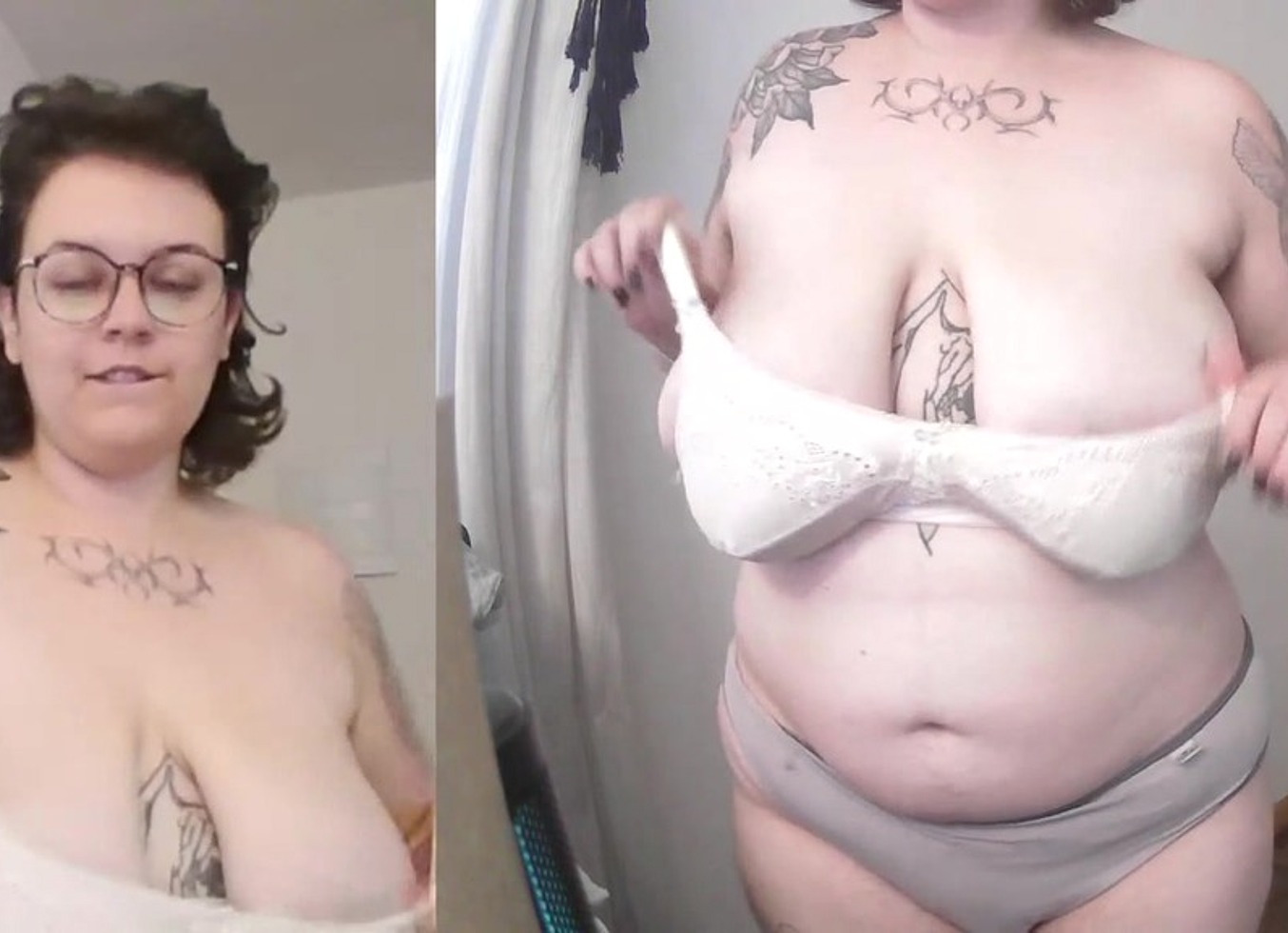 Trying Clothes And Being Naughty