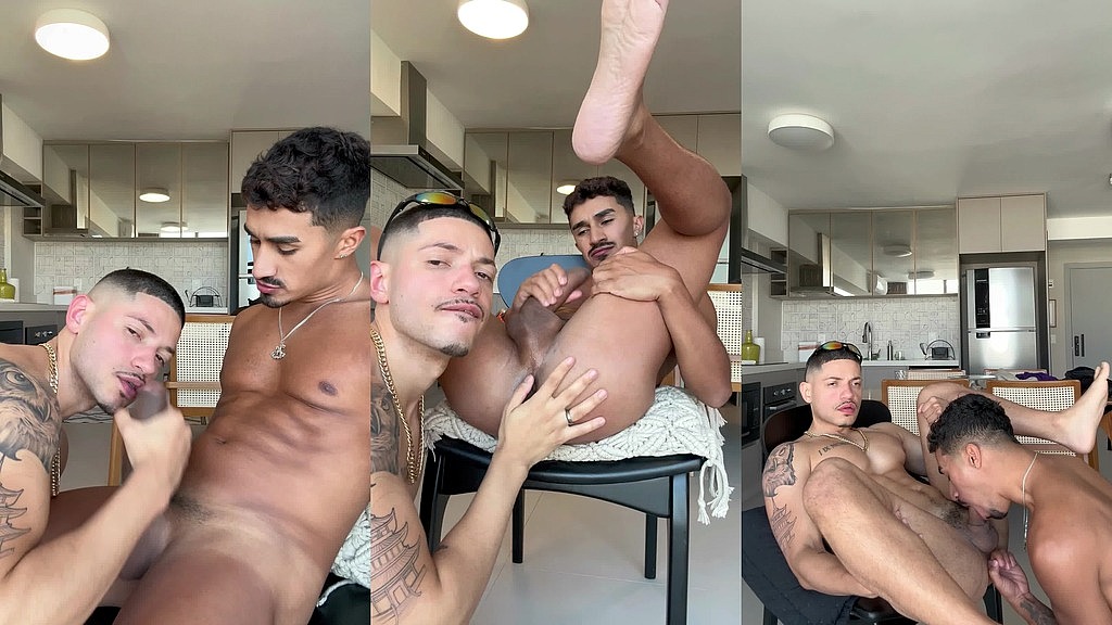 tentei dar pro joseph mas quase nao aguentei sentar no pauzao dele. - parte i (Brunozl, Joseph Santos) tentei dar pro joseph mas quase nao aguentei sentar no pauzao dele. - parte i (Brunozl, Joseph Santos)