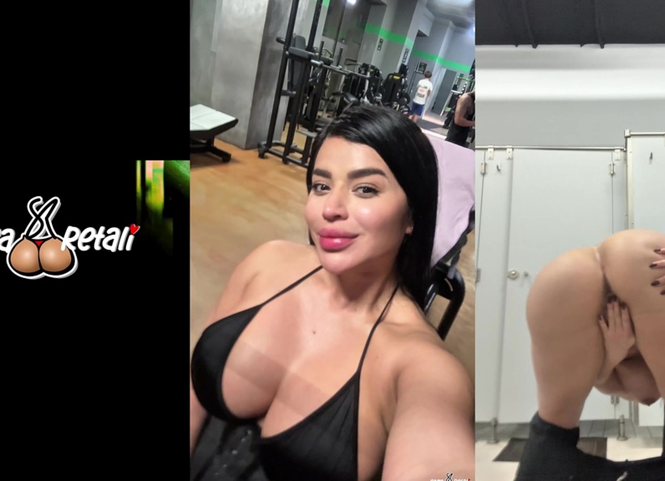 Sara Retali Horny In The Gym