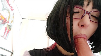 I love sucking your hard cock!