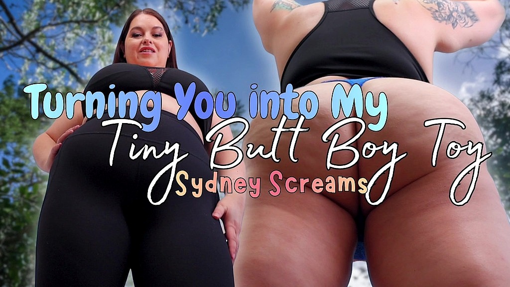 turning you into my tiny butt boy toy - you watch giantess sydney screams squat over you, too mesmerized by her ass to run, before being turned into ass addict - gts femdom pov, giantess pov (Sydney Screams) turning you into my tiny butt boy toy - you watch giantess sydney screams squat over you, too mesmerized by her ass to run, before being turned into ass addict - gts femdom pov, giantess pov (Sydney Screams)