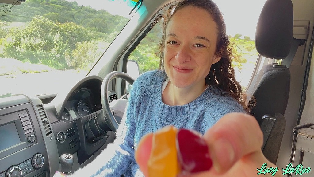 pov feeding you gummies before our hike (Lucy LaRue) pov feeding you gummies before our hike (Lucy LaRue)