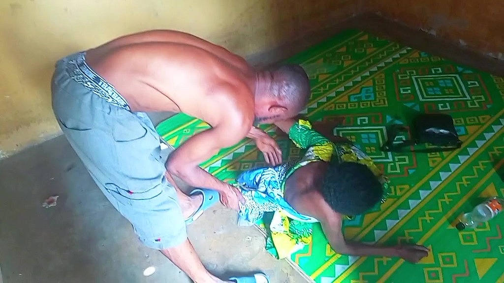 herbalist fuck an old woman patient after treatment (Maskgodez, Nackana Republic) herbalist fuck an old woman patient after treatment (Maskgodez, Nackana Republic)