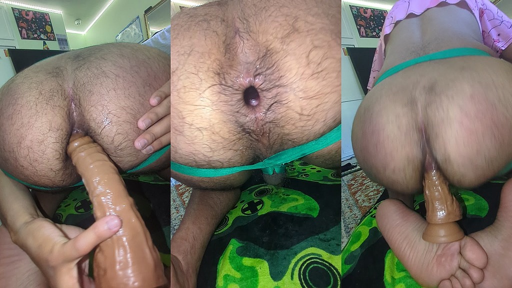 hairy hole dildo (Minajangel) hairy hole dildo (Minajangel)