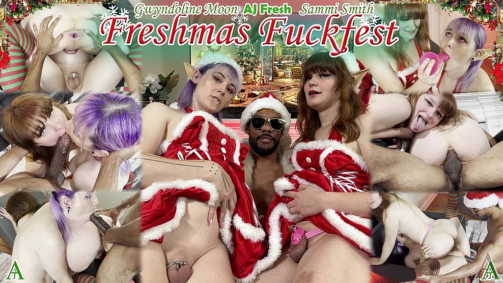 freshmas fuckfest (AJ Fresh, Sammi Smith, Gwyndolin Moon) freshmas fuckfest (AJ Fresh, Sammi Smith, Gwyndolin Moon)