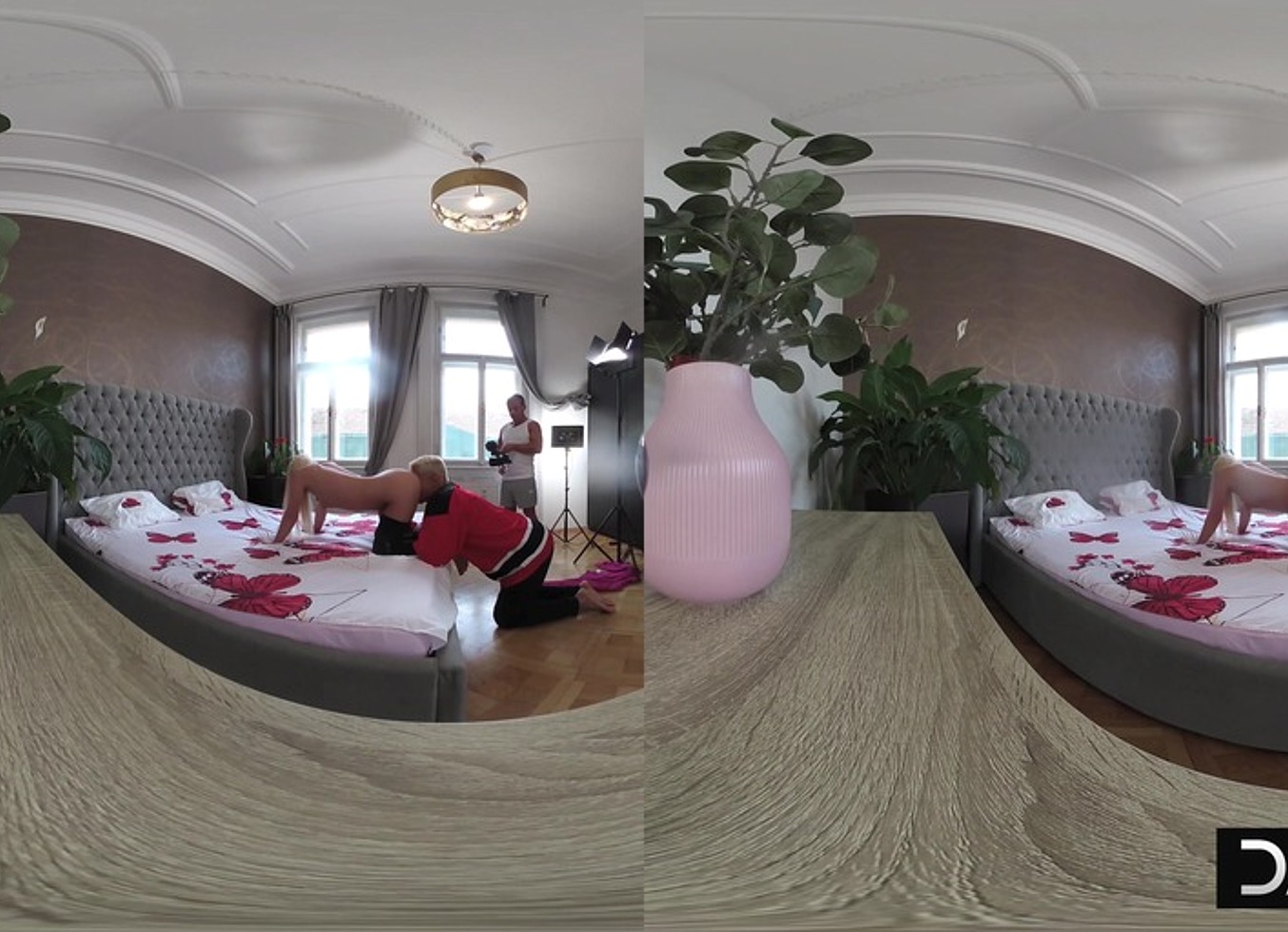 Lovita Fate VR Video Part One - Behind The Scenes - Czech Beauty Tag Teamed By Best Friends