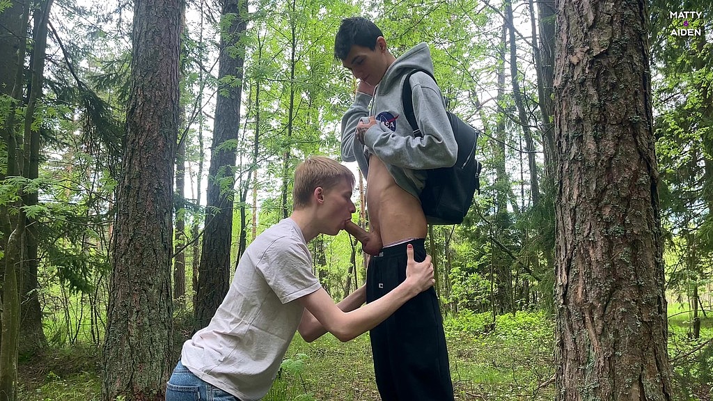 teen twinks matty and aiden were almost caught when they had an outdoor blowjob (Aiden, Matty, Matty and Aiden) teen twinks matty and aiden were almost caught when they had an outdoor blowjob (Aiden, Matty, Matty and Aiden)