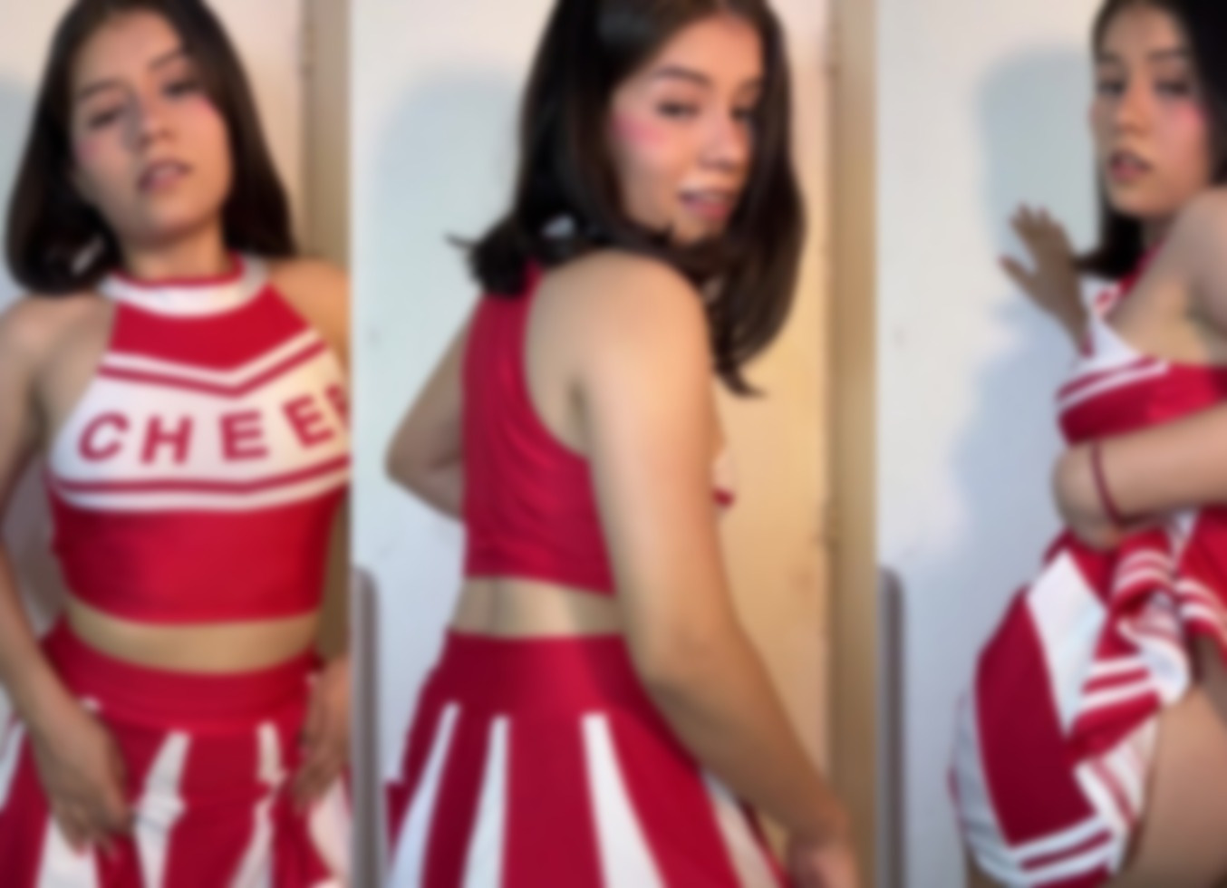 Would You Believe Me If This Cheerleader Makes You Get Up?