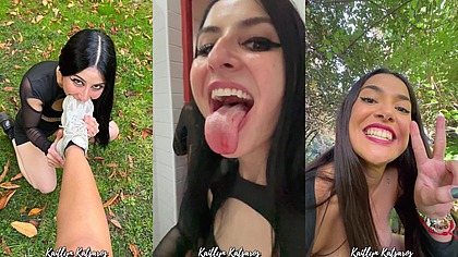 Public Fun with Nuria in Spain