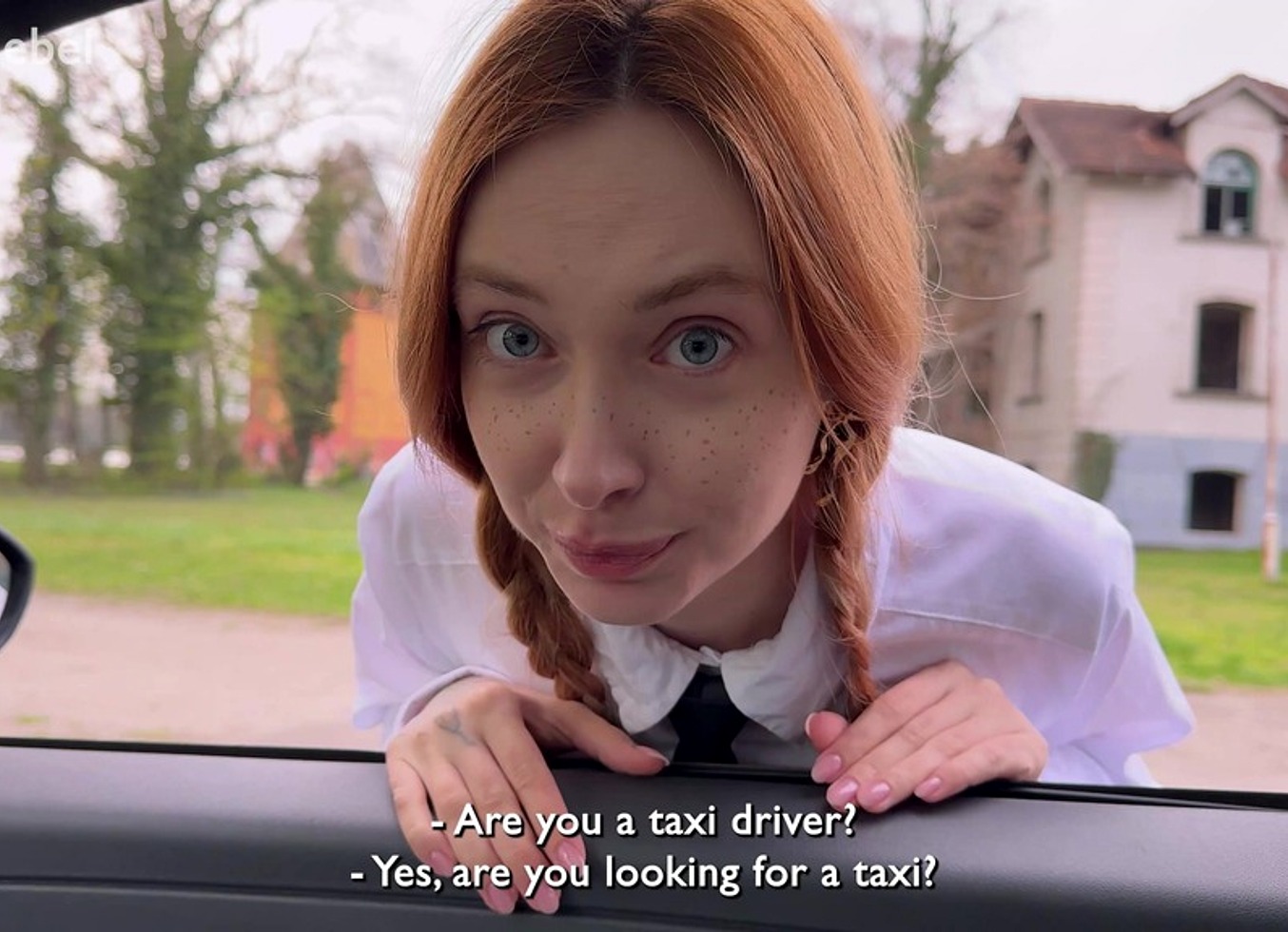 Fuck Taxi - Horny Cutie Loves To Ride A Taxi And Bounce On My Dick!