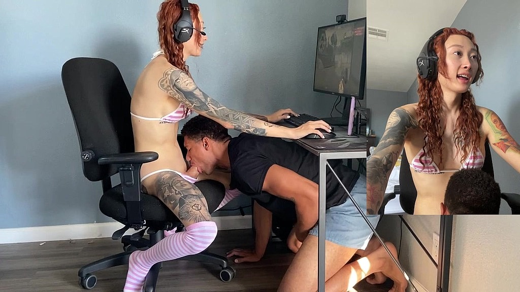 stunning asian trans girlfriend billie beaumont gets blowjob while gaming (Billie Beaumont, Andre Stone) stunning asian trans girlfriend billie beaumont gets blowjob while gaming (Billie Beaumont, Andre Stone)
