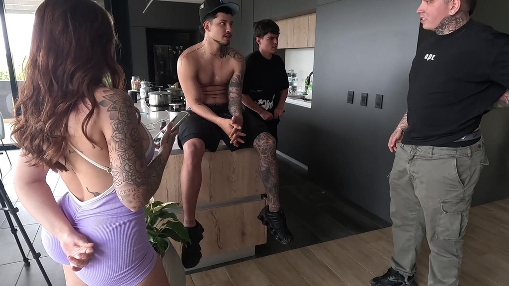 bts - sara blonde has sex with danner mendez and her cuckolded husband discovers them