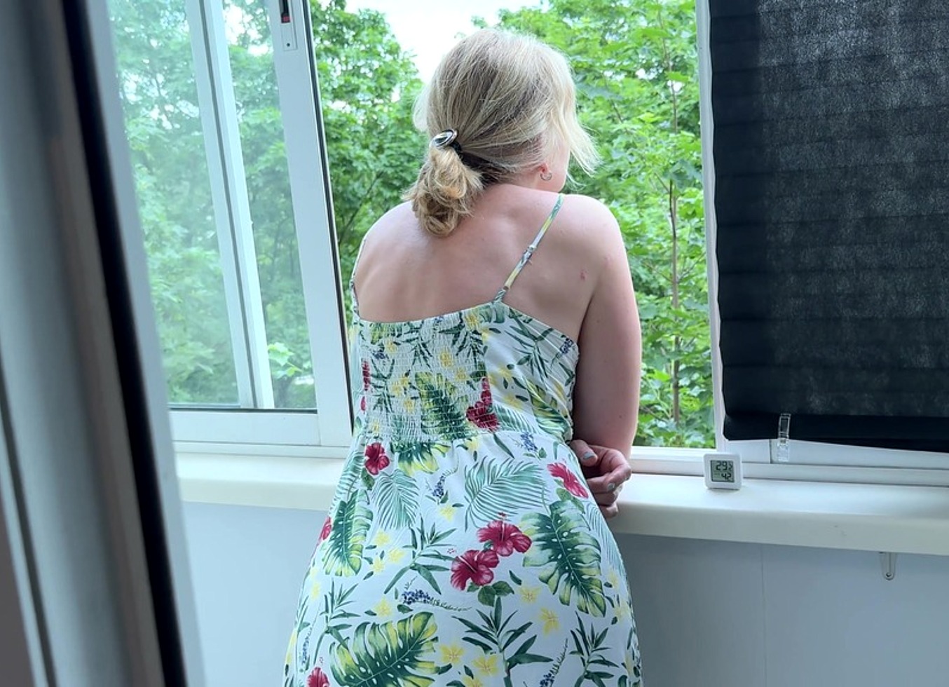 Morning Coffee And A Surprise Blowjob From My Naughty Neighbor
