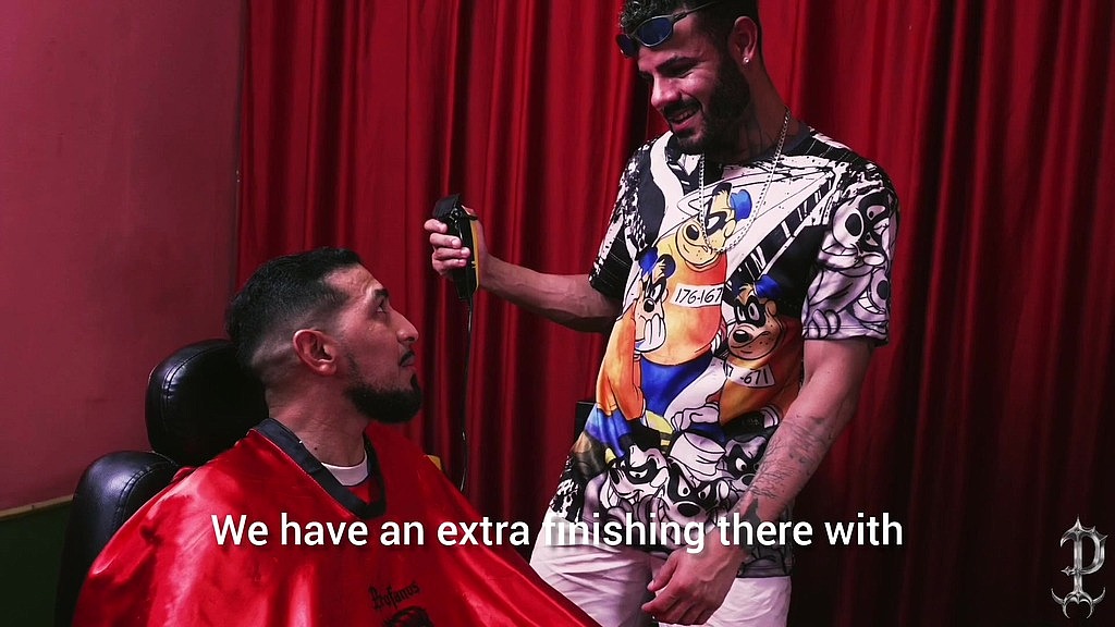 maloka came to take a test at the barber shop and had to get on his knees for the job (profanus barber shop double feature ep8 & ep7 complete) (Douglas Machado, KaLuan, Willy red field, Paizao dotado) maloka came to take a test at the barber shop and had to get on his knees for the job (profanus barber shop double feature ep8 & ep7 complete) (Douglas Machado, KaLuan, Willy red field, Paizao dotado)