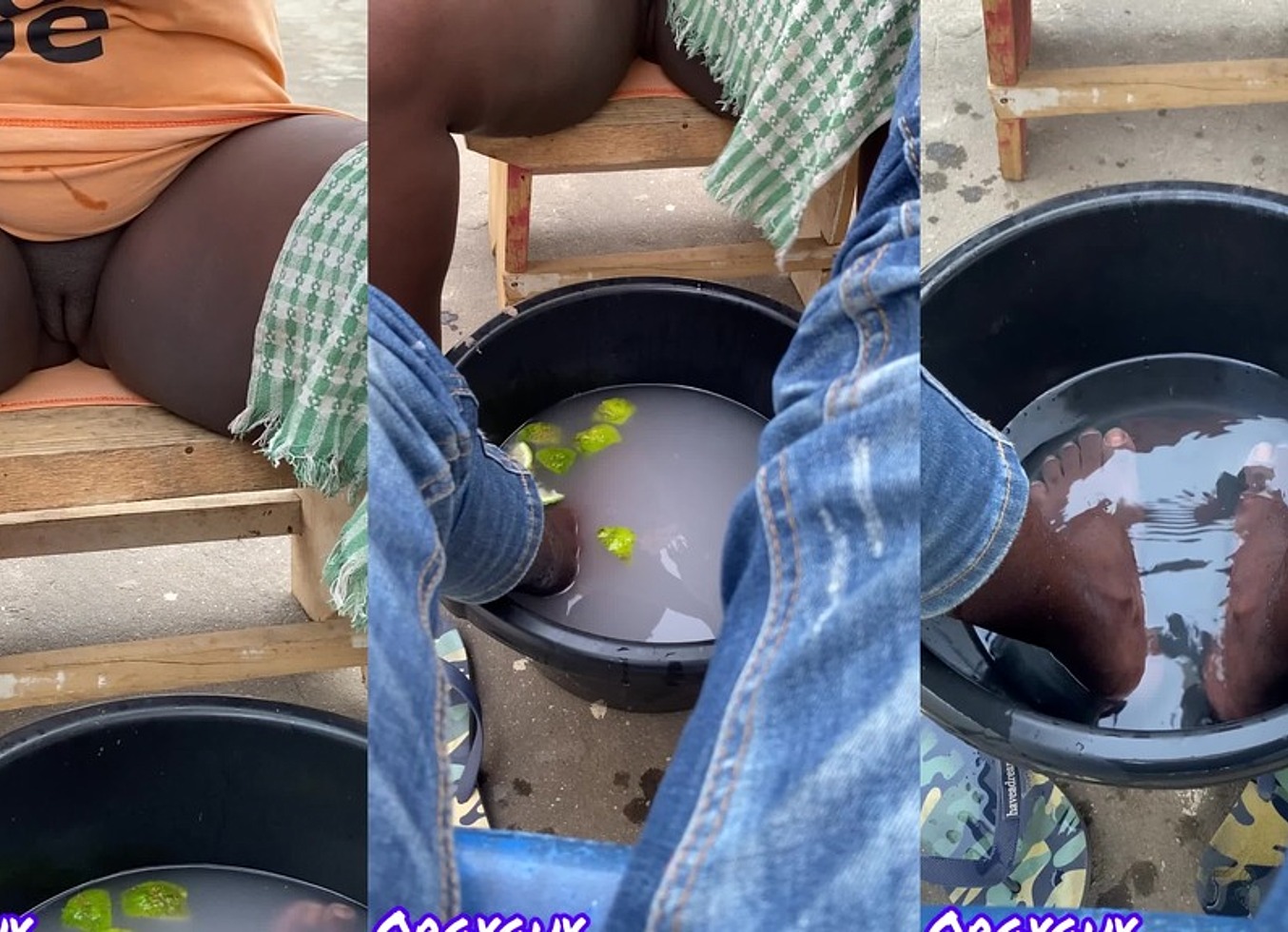 Pussy Flavor Pedicure (Voyuer)