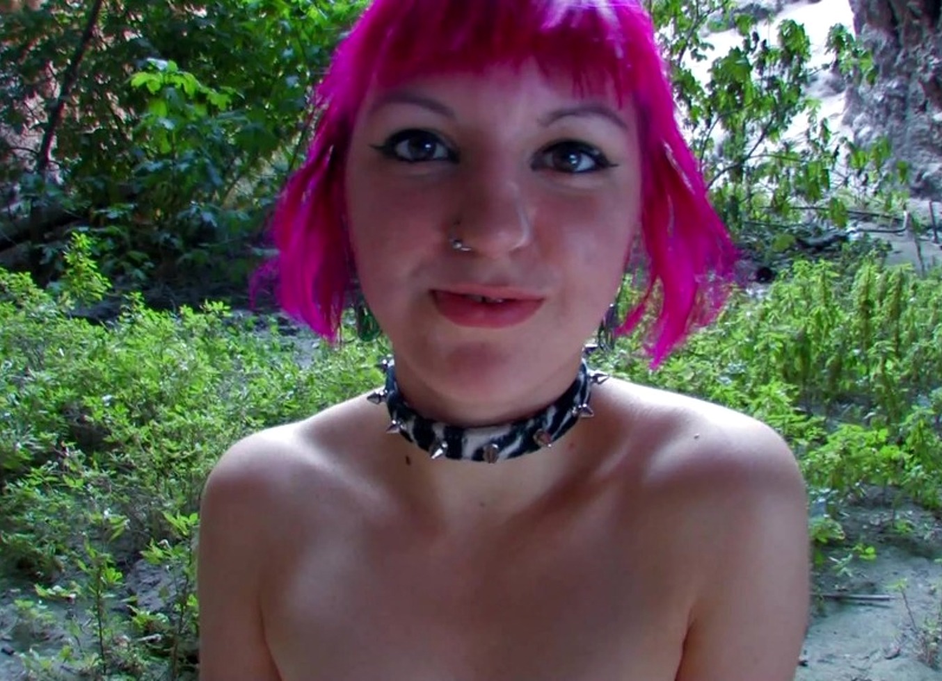 Milky Cooper Gets A Messy Facial After A Hole Filling Double Penetration
