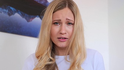 Flirts with you to show off her pussy