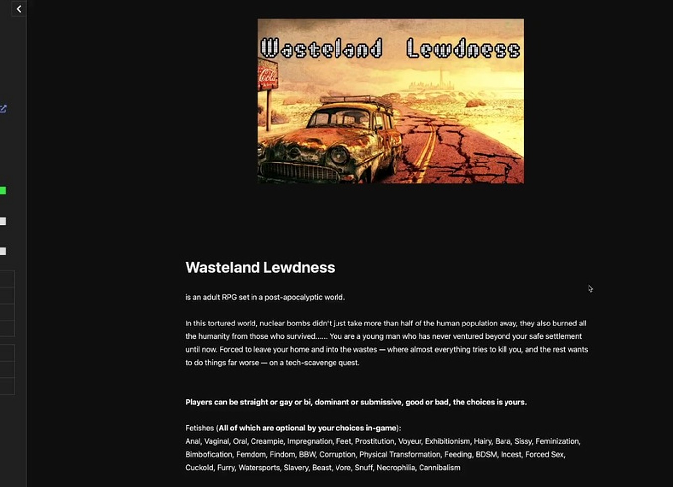 Weishaupt - Wasteland Lewdness #1