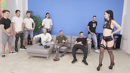 Interrupted scene, Sweetie Plum, 8on1, Balls Deep, DAP, Manhandle, Rough Sex, Gapes, XF205