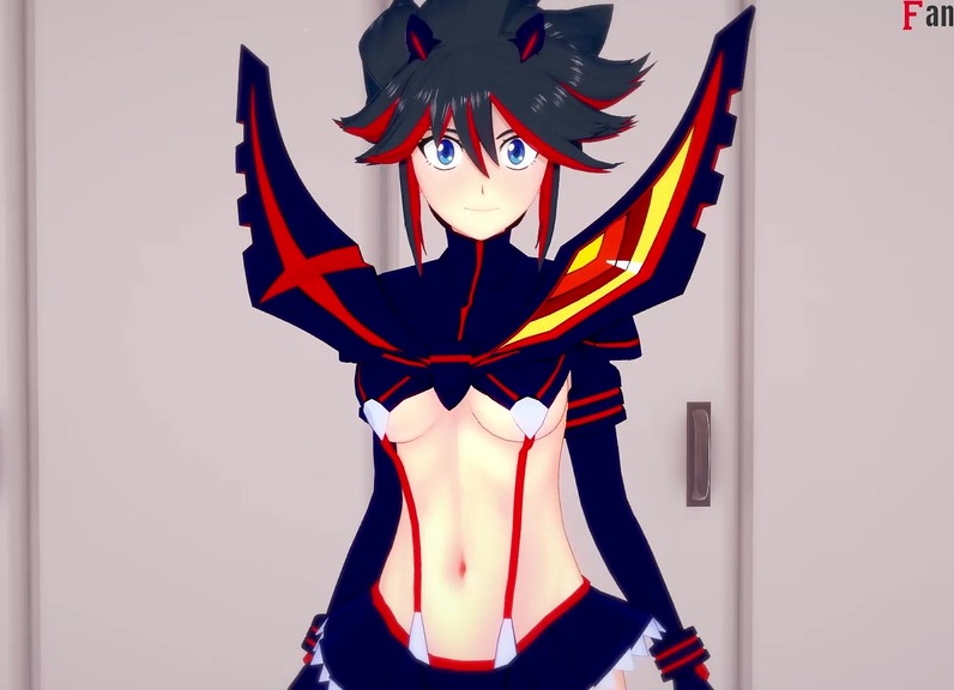 Ryuko Matoi Fucking Hard Sex | Red | Killlakill | Full & POV On Sheer & Ptrn: Fantasyking3