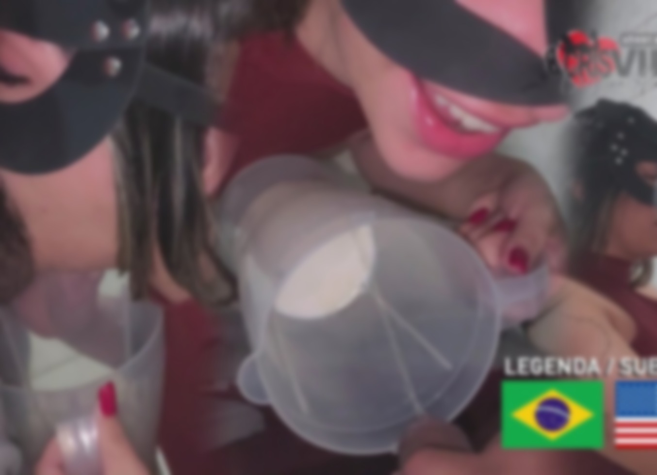 Vitamina Com Boquete Babado + Mijo. "Engoli Tudinho"