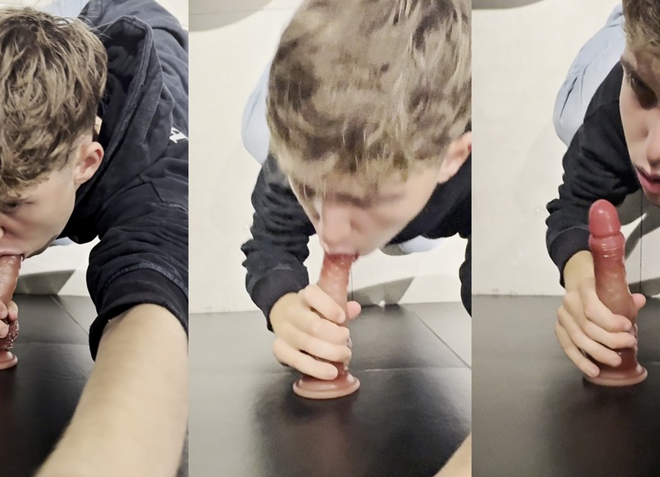 Twink Te Chupa La Polla En El Bano Pubico